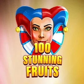 Slots logo of 100 Stunning Fruits from SYNOT Games at Vicibet Casino