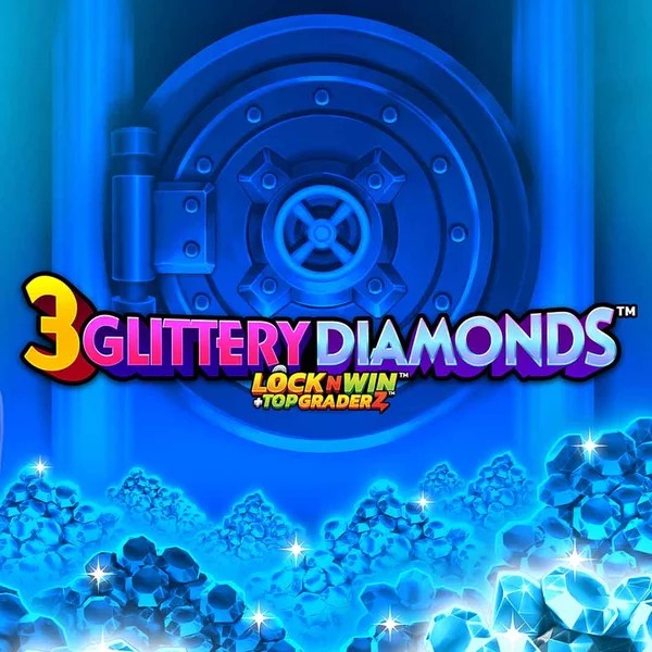 Try 3 Glittery Diamonds slot by PearFiction Studios on vici-bet.eu – logo image