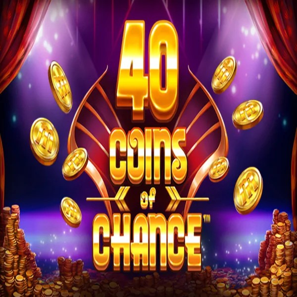 Official Slots logo: 40 Coins of Chance by SYNOT Games at Vicibet Casino