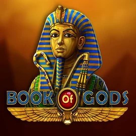 Official Slots logo: Book of Gods by BF Games at Vicibet Casino