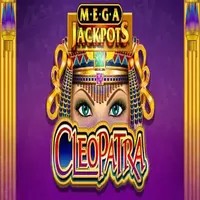 Mega Jackpots Cleopatra online game logo by IGT on vici-bet.eu