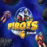 Pirots 4 logo by ELK Studios at Vicibet Casino