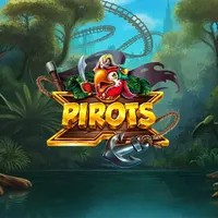 Pirots X slot logo by ELK Studios at Vicibet Casino