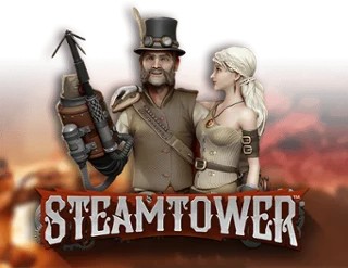 Steam Tower Slot logo – Slots by NetEnt at Vicibet Casino