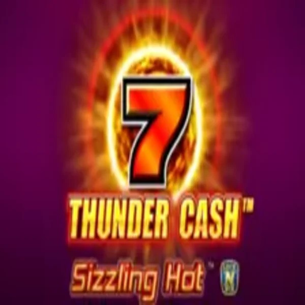 Thunder Cash Sizzling Hot by Novomatic, showcased at vici-bet.eu – game logo